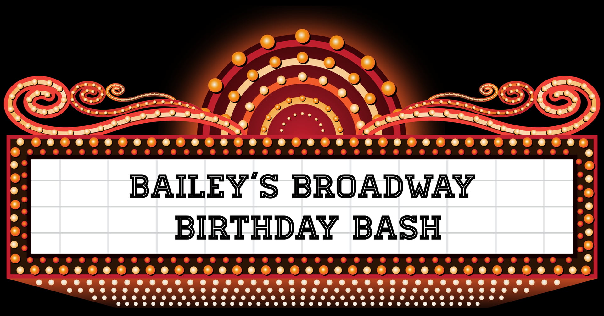 Bailey’s Broadway Birthday Bash